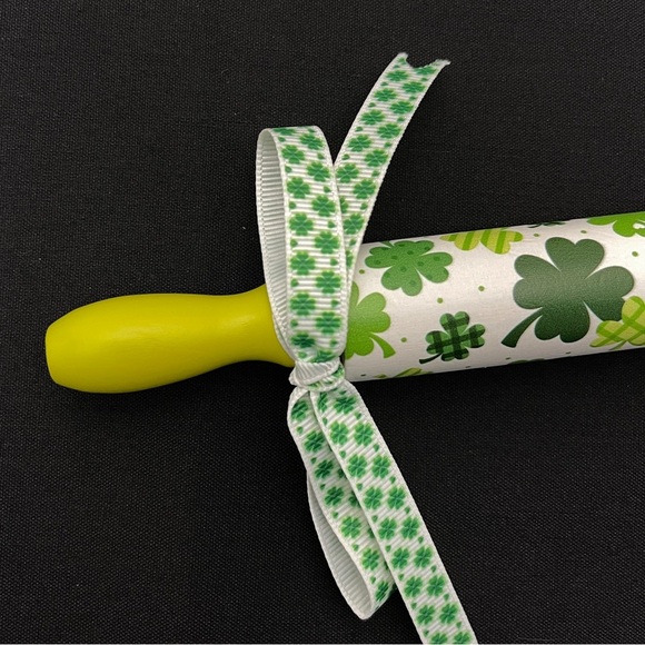 (2) Mini Rolling Pins - St.Patrick’s Day - Picture 3 of 13